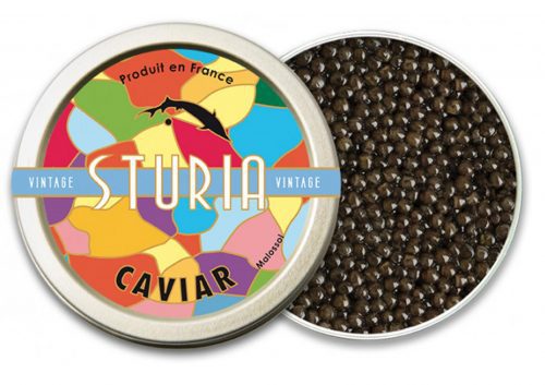 Caviar - Sturia - Caviar de Gironde - Conserves de poissons France - Nouvelle Vague Epicerie fine de la pêche