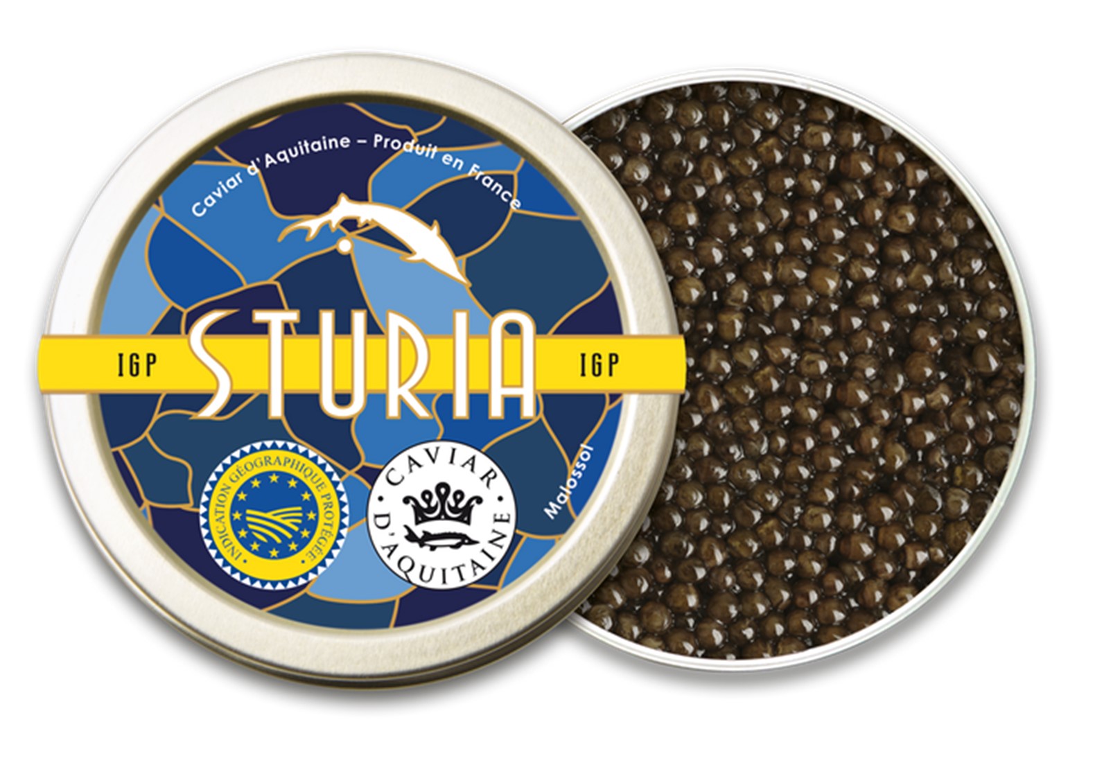 Caviar d'Aquitaine IGP Indication Géographique Protégée - Sturia - Nouvelle Vague l'épicerie de la pêche à Bordeaux depuis 2017