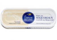 Filets de maquereaux marinés au Muscadet - La Compagnie Bretonne du Poisson - Conserves de poissons et crustacés - Bretagne - Nouvelle Vague l'épicerie de la pêche à Bordeaux - France
