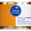 Ravioli de thon au coulis de langoustines- La Compagnie Bretonne du Poisson - Conserves de poissons et crustacés - Bretagne - Nouvelle Vague l'épicerie de la pêche à Bordeaux - France