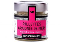 Rillettes d'araignée de mer au prince Guillevic - Poisson d'Ouest - Conserves de poissons et crustacés - Bretagne - Nouvelle Vague l'épicerie de la pêche à Bordeaux - France