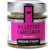 Rillettes de cabillaud aux cèpes - Poisson d'Ouest - Conserves de poissons et crustacés - Bretagne - Nouvelle Vague l'épicerie de la pêche à Bordeaux - France