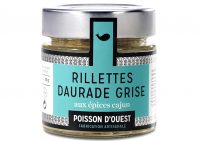Rillettes de daurade grise aux épices cajun - Poisson d'Ouest - Conserves de poissons et crustacés - Bretagne - Nouvelle Vague l'épicerie de la pêche à Bordeaux - France