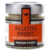 Rillettes de rouget aux artichauts du Léon - Poisson d'Ouest - Conserves de poissons et crustacés - Bretagne - Nouvelle Vague l'épicerie de la pêche à Bordeaux - France