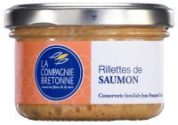 Rillettes de saumon - La Compagnie Bretonne du Poisson - Conserves de poissons et crustacés - Bretagne - Nouvelle Vague l'épicerie de la pêche à Bordeaux - France