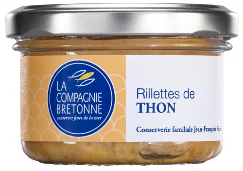 Rillettes de thon - La Compagnie Bretonne du Poisson - Conserves de poissons et crustacés - Bretagne - Nouvelle Vague l'épicerie de la pêche à Bordeaux - France