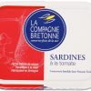 Sardines à la tomate - La Compagnie Bretonne du Poisson - Conserves de poissons et crustacés - Bretagne - Nouvelle Vague l'épicerie de la pêche à Bordeaux - France