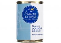 Soupe de poisson aux algues - La Compagnie Bretonne du Poisson - Conserves de poissons et crustacés - Bretagne - Nouvelle Vague l'épicerie de la pêche à Bordeaux - France
