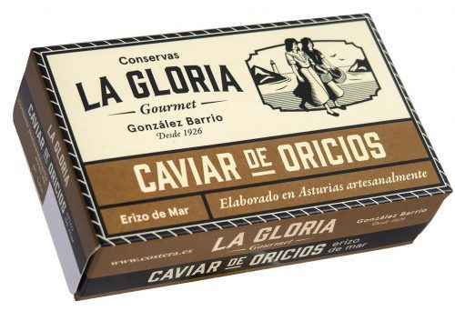 Caviar d'oursin -Conserves La Gloria - Costera - Asturies Espagne - Nouvelle Vague l'épicerie de la pêche à Bordeaux