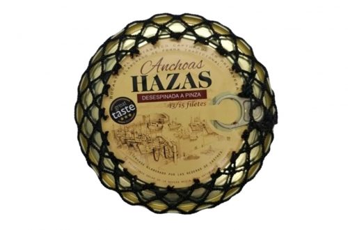 Filets d'anchois Double Zéro à l'huile d'olive 13 à 15 filets - Hazas - Nouvelle Vague l'épicerie de la pêche à Bordeaux depuis 2017