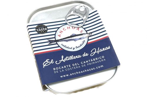 Filets d'anchois à l'huile d'olive - Hazas - Nouvelle Vague l'épicerie fine de la pêche à Bordeaux depuis 2017
