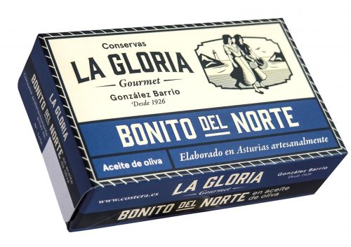 Thon Bonito à l'huile d'olive -Conserves La Gloria - Costera - Asturies Espagne - Nouvelle Vague l'épicerie de la pêche à Bordeaux