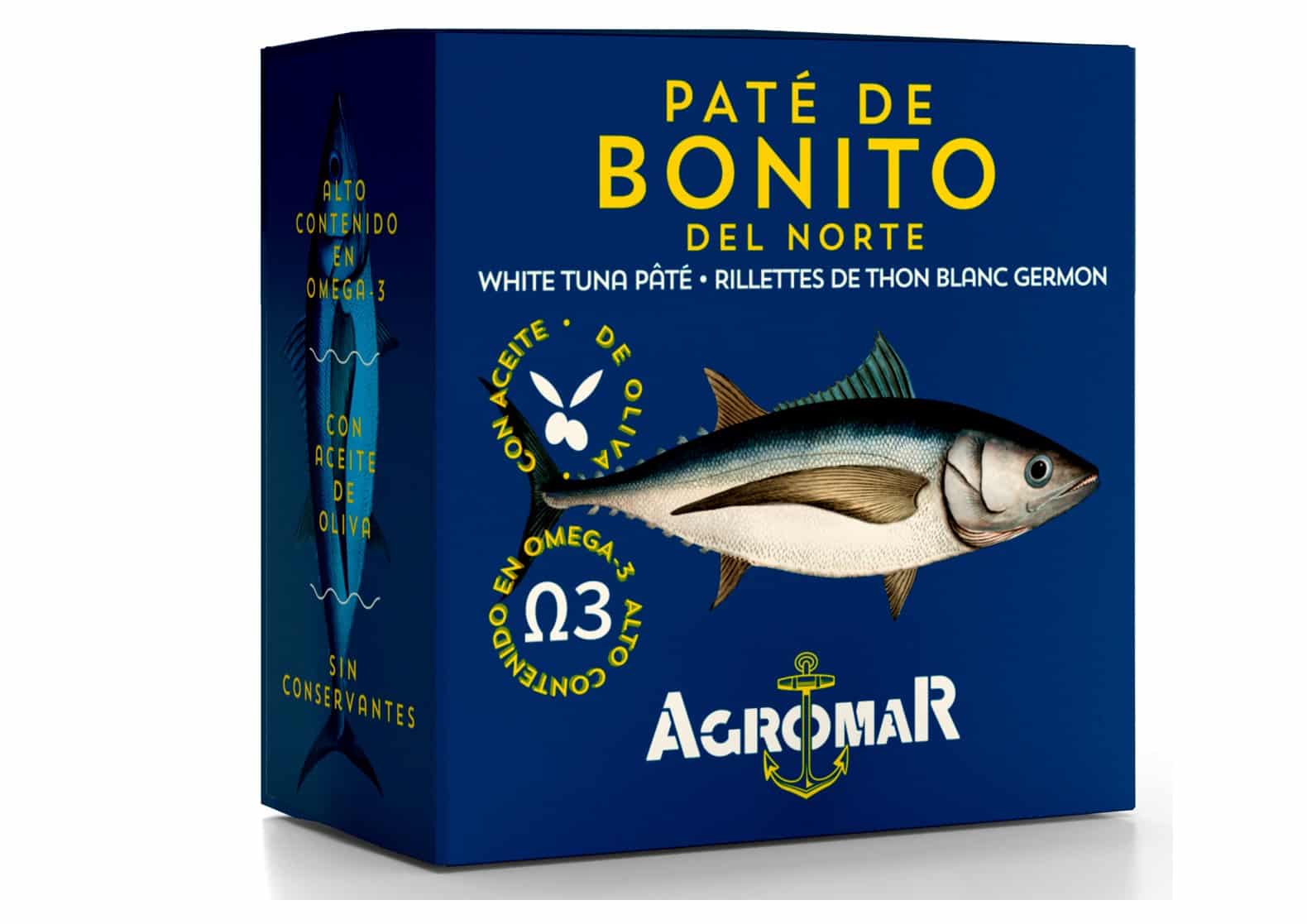 Pâté de thon Bonito de Cantabrie - Agromar - Nouvelle Vague l'épicerie fine de la pêche à Bordeaux depuis 2017