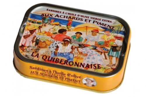 Sardines aux achards et piment - La Quiberonnaise - Nouvelle Vague Epicerie fine de la pêche à Bordeaux