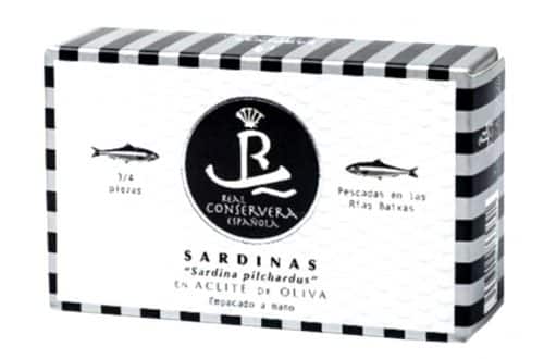 Sardines à l'huile d'olive - Real Conservera Espanola - Nouvelle Vague l'épicerie fine de la pêche à Bordeaux