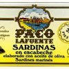 Sardines à l'escabeche - Paco Lafuente - Conservas Lou - Nouvelle Vague l'épicerie fine de la pêche à Bordeaux depuis 2017