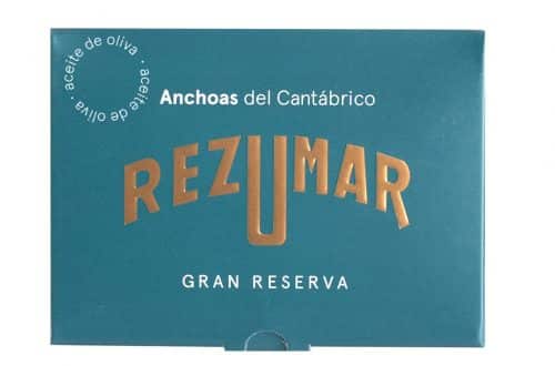 Filets d'anchois à l'huile d'olive 80g - Gran Reserva - Rezumar - Nouvelle Vague l'épicerie fine de la pêche à Bordeaux depuis 2017