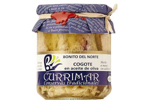 Nuques de thon Bonito à l'huile d'olive - Currimar - Nouvelle Vague l'épicerie fine de la pêche à Bordeaux