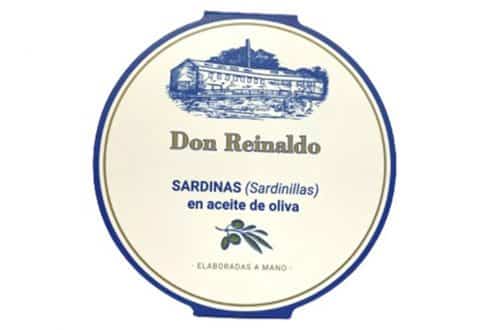 Sardines à l'huile d'olive - Don Reinaldo - Conservas Lou - Nouvelle Vague l'épicerie fine de la pêche à Bordeaux depuis 2017