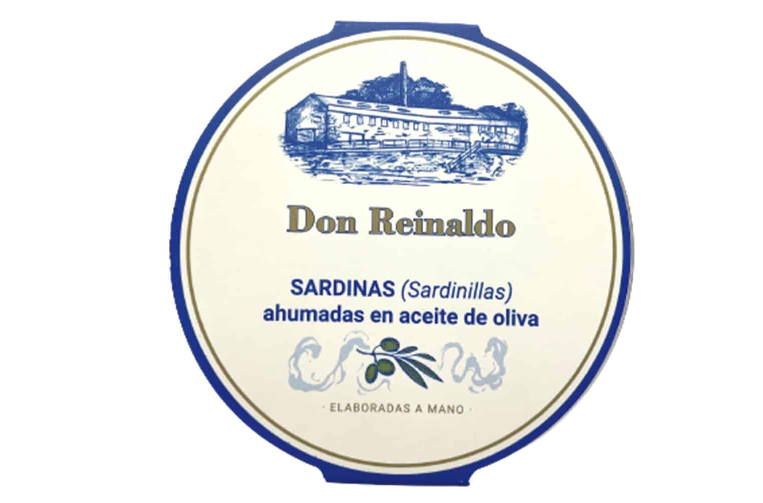 Sardines fumées à l'huile d'olive - Don Reinaldo - Conservas Lou - Nouvelle Vague l'épicerie fine de la pêche à Bordeaux depuis 2017