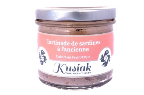 Tartinade de sardines à l'ancienne - Kusiak - Nouvelle Vague l'épicerie fine de la pêche à Bordeaux depuis 2017