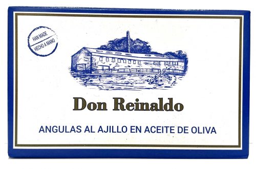 Véritables pibales à l'ail et à l'huile d'olive - Don Reinaldo - Conservas Lou - Nouvelle Vague l'épicerie fine de la pêche à Bordeaux depuis 2017