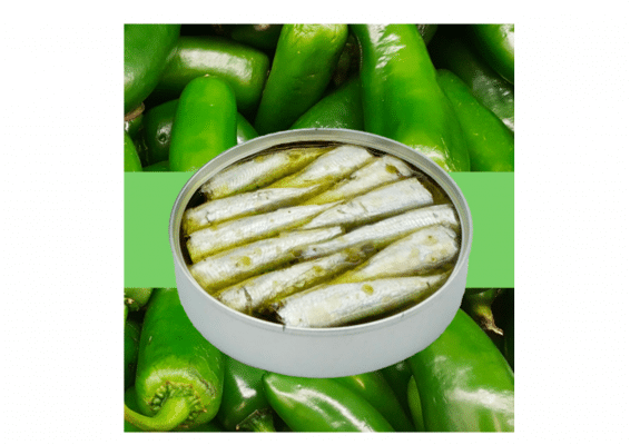 Mise-en-scene-Sardine-Jalepenos-Mariscadora-Nouvelle-Vague-epicerie-de-la-peche-a-Bordeaux-2017