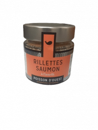 Rillettes saumon - Poisson d'ouest - Nouvelle Vague Epicerie de la mer Bordeaux depuis 2017