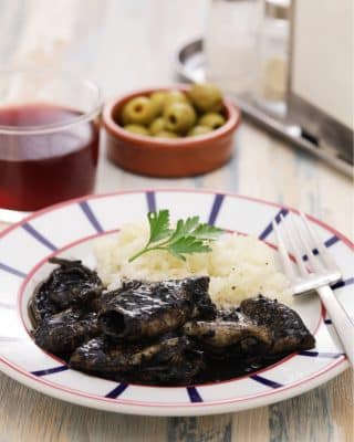 Chipirons à l'encre - Mariscadora - Nouvelle Vague l'épicerie fine de la pêche à Bordeaux depuis 2017