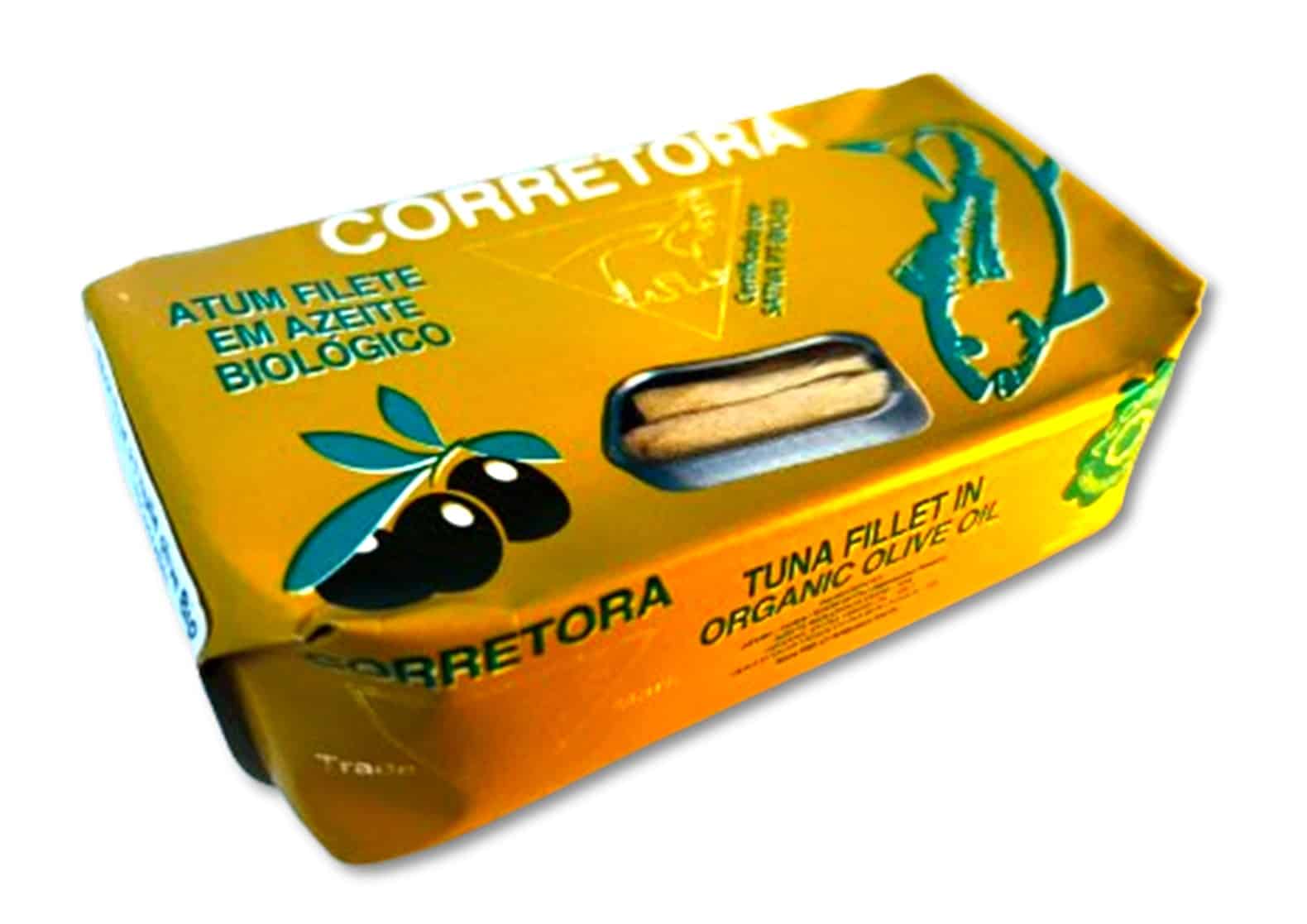 Filets de thon bonito à l'huile d'olive bio des Açores - Corretora - Nouvelle Vague l'épicerie fine de la pêche à Bordeaux depuis 2017