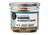 Rillettes de sardine au piment d'Espelette - Algo plus - Nouvelle Vague l'épicerie fine de la pêche à Bordeaux depuis 2017
