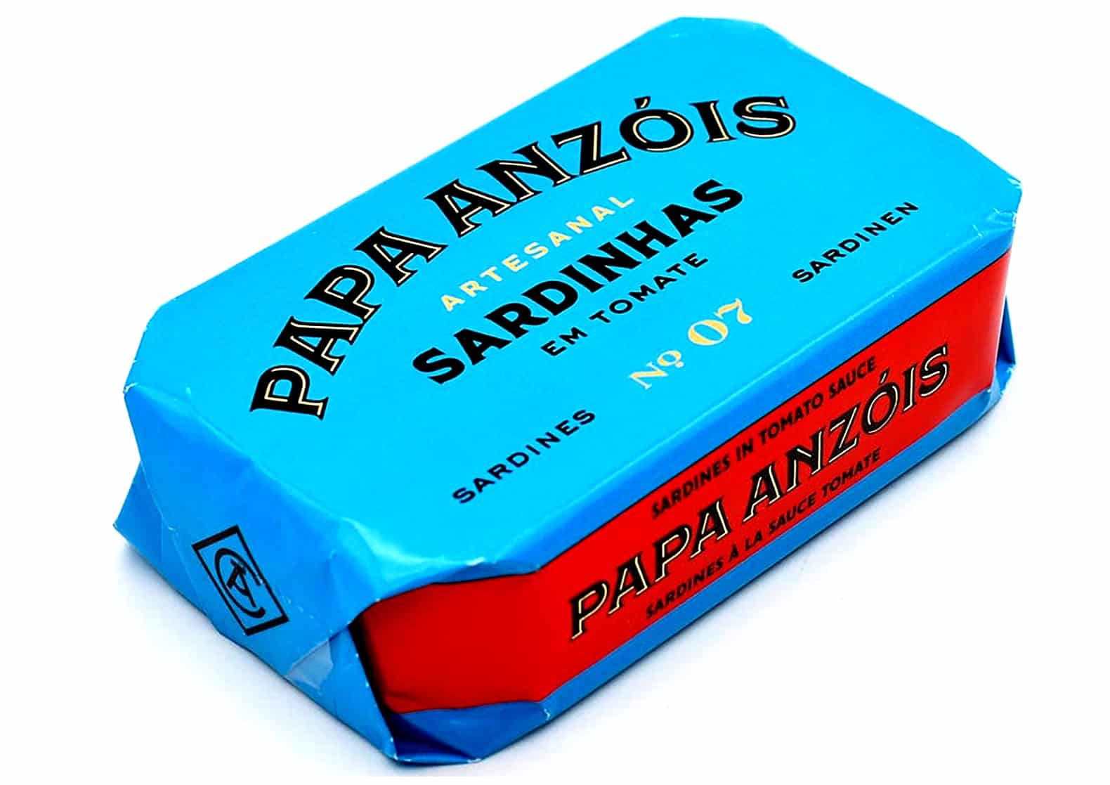 Sardines à la tomate de l'Algarve - Papa Anzois - Nouvelle Vague l'épicerie fine de la pêche à Bordeaux depuis 2017