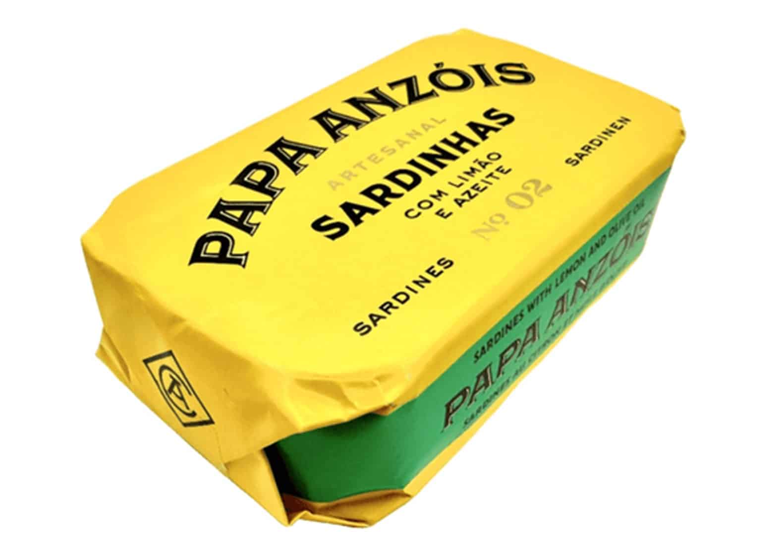 Sardines au citron de l'Algarve - Papa Anzois - Nouvelle Vague l'épicerie fine de la pêche à Bordeaux depuis 2017